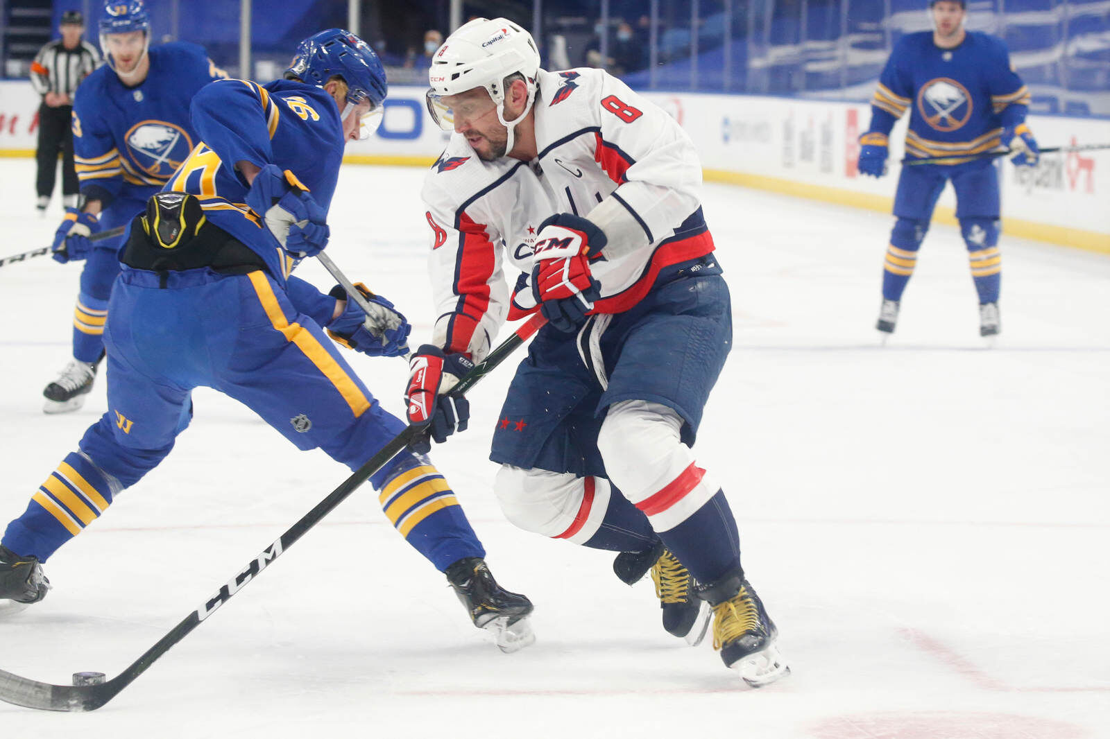 Sabres Capitals first